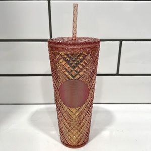 Starbucks Pink Jeweled 24oz Tumbler